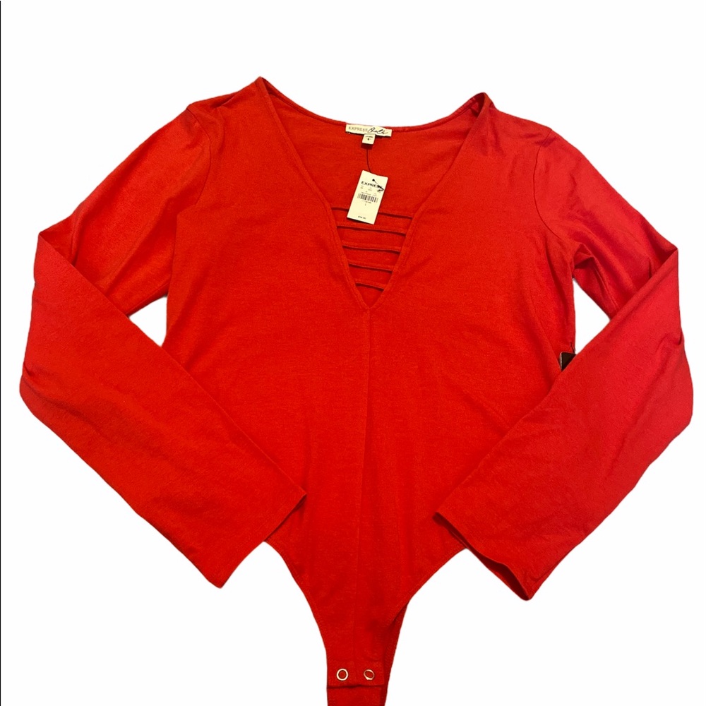 New missing tag Express One Eleven Thong Bodysuit L